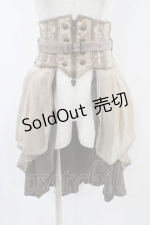 画像: Ozz oneste / 2Wayオーバーコルセット  茶 H-25-11-06-1005-OO-ZA-KB-ZH