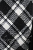 画像4: LISTEN FLAVOR / コルセット風切り替えレースアップスカート  ブラックチェック H-25-11-06-1038-PU-SK-KB-ZH (4)