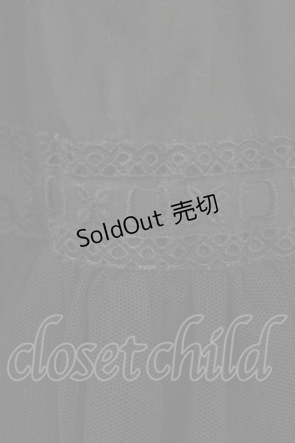 画像3: PEACE NOW / チュールスカート  黒 H-25-11-06-1039-PU-SK-KB-ZH (3)