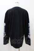 画像2: QOOZA / マイメロディ＆クロミコラボ L/S TEE  ブラック H-25-11-06-1055-0-TO-KB-ZH (2)