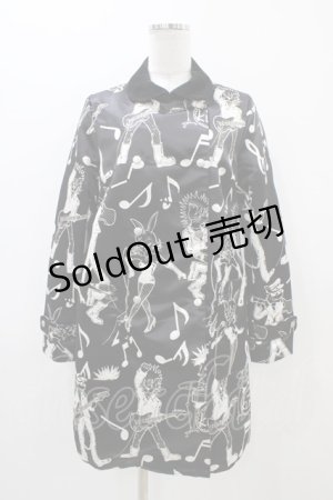 画像: MILK / THE KLIMコート  ブラック H-25-11-06-1056-ML-CO-KB-ZH