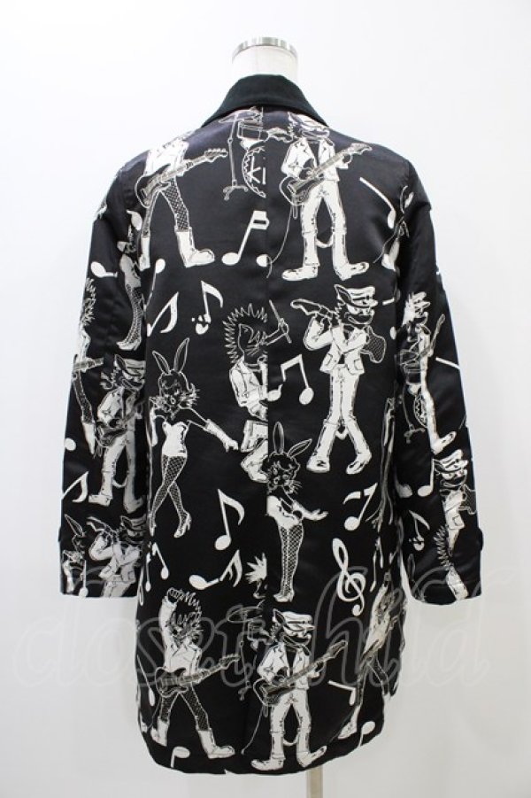 画像2: MILK / THE KLIMコート  ブラック H-25-11-06-1056-ML-CO-KB-ZH (2)