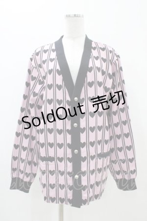 画像: MILKBOY / REGIMENTAL HEART CARDIGAN   H-25-11-06-1057-MB-TO-KB-ZH