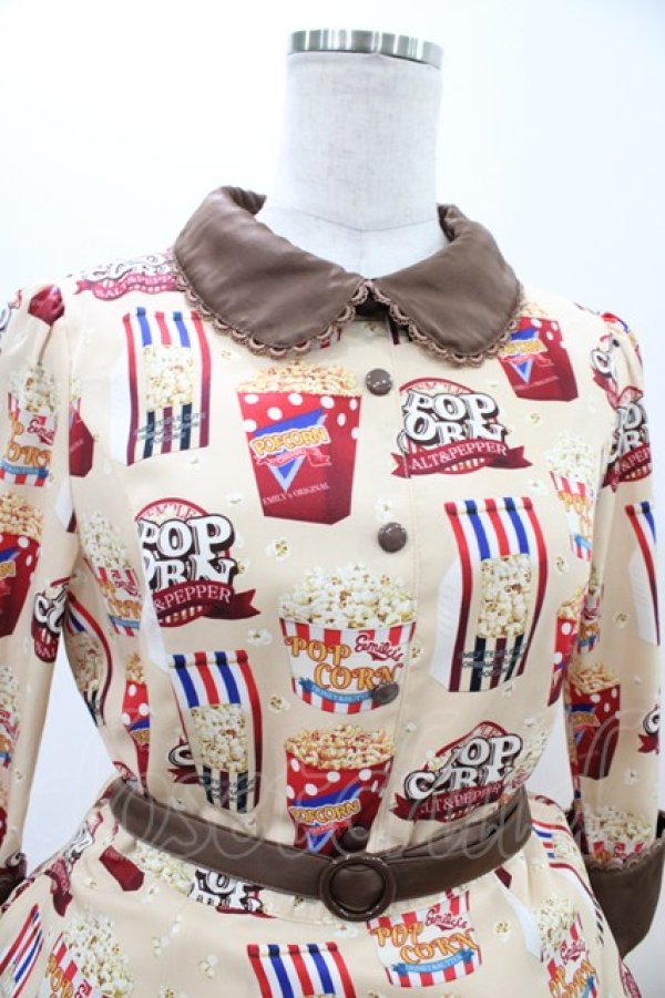 画像4: Emily Temple cute / POPCOOORNワンピース  キャラメル H-25-11-06-1016-ET-OP-KB-ZH (4)