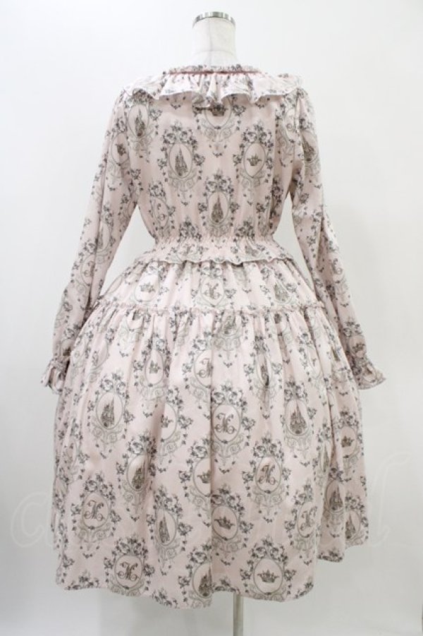 画像2: Melody BasKet / Rose Princessブラウスワンピース M ピンク H-25-11-06-1017-LO-OP-KB-ZH (2)