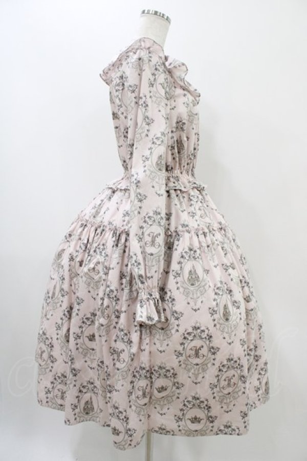 画像3: Melody BasKet / Rose Princessブラウスワンピース M ピンク H-25-11-06-1017-LO-OP-KB-ZH (3)