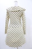 画像2: MILK / POLKA DOTワンピース  アイボリー H-25-11-06-1029-ML-OP-KB-ZH (2)