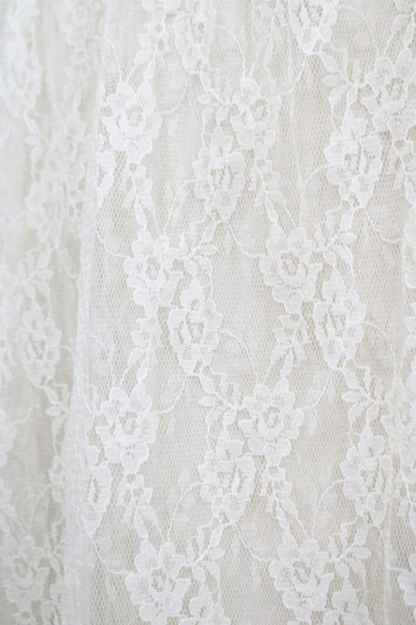 画像4: an another angelus / チュールレースブラウス Free IVORY H-25-11-06-057-CA-TO-NS-ZH (4)