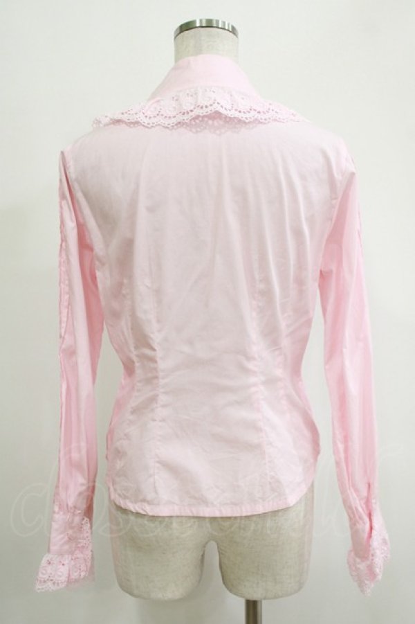 画像3: BABY,THE STARS SHINE BRIGHT / 2重衿袖ピンタックブラウス Free ピンク H-25-11-06-058-BA-BL-NS-ZH (3)