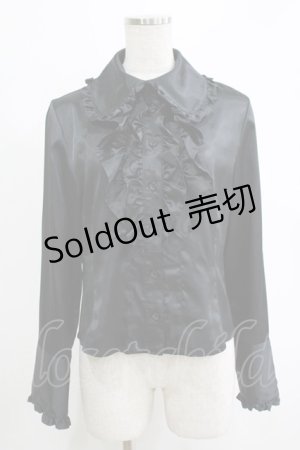 画像: ALICE and the PIRATES / ポルックスブラウス Free ブラック H-25-11-06-059-PA-BL-NS-ZH