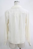 画像3: Fi.n.t / ローズ刺繍シャツブラウス Free OFF WHITE H-25-11-06-061-CA-BL-NS-ZH (3)