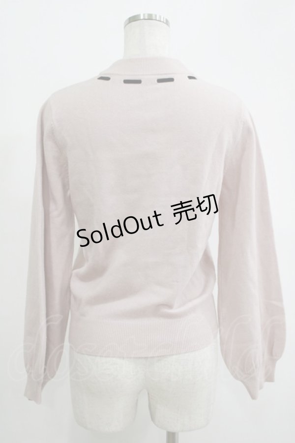 画像3: Ank Rouge / ベロアリボンニット M ピンク H-25-11-06-064-CA-TO-NS-ZH (3)