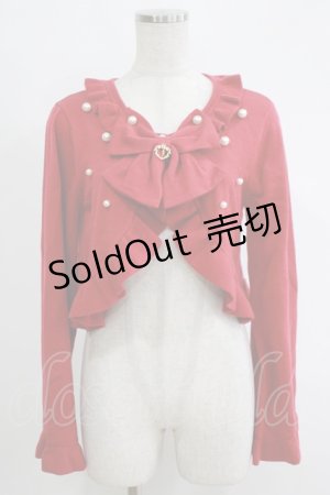 画像: BABY,THE STARS SHINE BRIGHT / リボン&パールボレロ Free エンジ H-25-11-06-065-BA-TO-NS-ZH