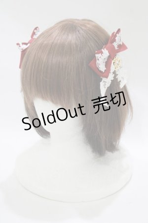 画像: BABY,THE STARS SHINE BRIGHT / プリンセスドロップゆらゆらコーム  エンジ H-25-11-06-073-BA-AC-NS-ZH