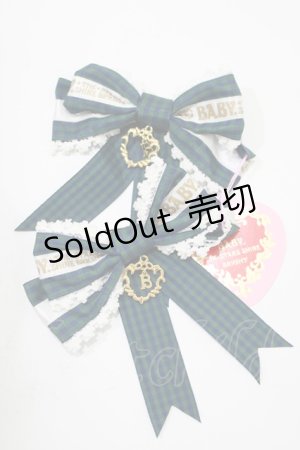 画像: BABY,THE STARS SHINE BRIGHT / Royal academyリボンクリップ Free グリーン H-25-11-06-076-BA-AC-NS-ZH