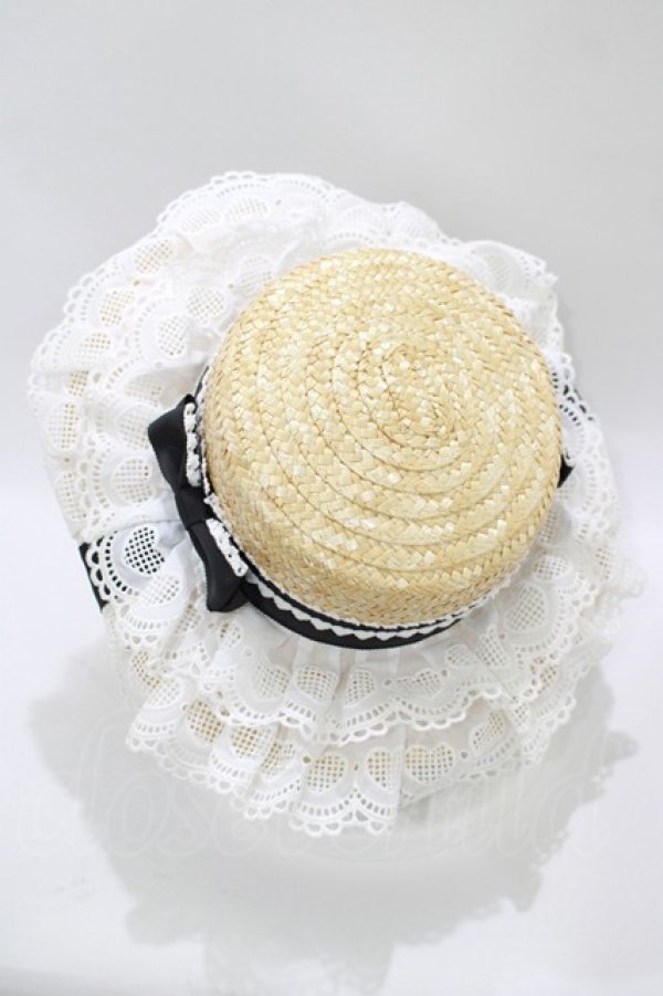 画像2: BABY,THE STARS SHINE BRIGHT / Sweet Dollボンネットハット  ブラック H-25-11-06-080-BA-AC-NS-ZT-K011 (2)