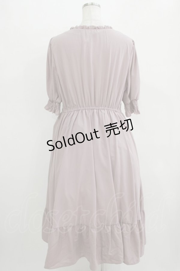 画像3: m petit by misako / AMレースアップワンピース LL ピンク H-25-11-06-007-LO-OP-NS-ZH (3)