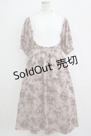 画像: m petit by misako / トワルドジュイワンピース LL ピンク H-25-11-06-008-LO-OP-NS-ZH