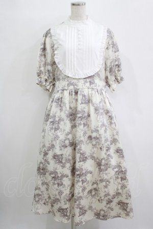 画像: m petit by misako / トワルドジュイワンピース LL オフ H-25-11-06-009-LO-OP-NS-ZH