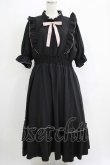 画像1: m petit by misako / NINA'SコラボAMハイショクメローワンピース LL ブラック H-25-11-06-014-LO-OP-NS-ZH (1)