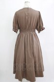 画像3: m petit by misako / ナシジムジキリカエワンピース L ブラウン H-25-11-06-015-LO-OP-NS-ZH (3)