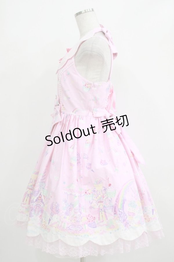 画像2: Angelic Pretty / MilkyPlanetジャンパースカートSet Free ピンク H-25-11-06-002-AP-OP-NS-ZH (2)