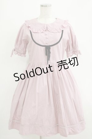 画像: Ank Rouge / ヨーク切替ワンピース M ピンク H-25-11-06-020-CA-OP-NS-ZH