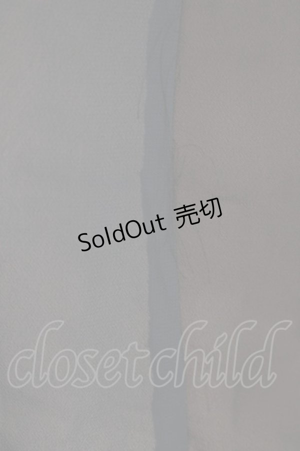 画像4: axes femme / 配色フリル×プリーツスカート Free オフ/ブラック/グリーン H-25-11-06-023-AX-SK-NS-ZH (4)