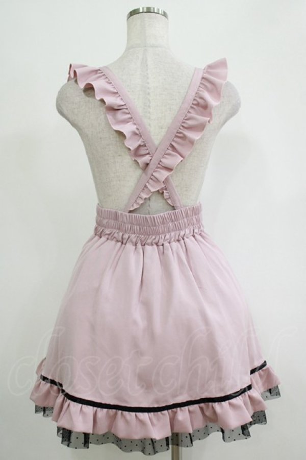 画像3: MA*RS / 裾ドットチュールタックスカート Free ピンク H-25-11-06-027-EL-SK-NS-ZH (3)