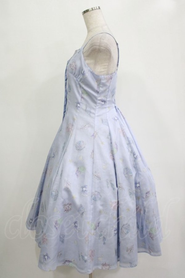 画像2: Emily Temple cute / Mystical Seaフレアワンピース  モーヴパープル H-25-11-07-003-ET-OP-KB-ZT467 (2)