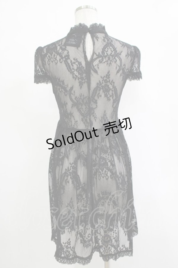 画像3: KILL STAR / レースワンピース S ブラック H-25-11-07-031-SL-OP-KB-ZH (3)