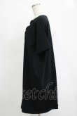 画像2: Na+H / バックベルト半袖ワンピース  黒 H-25-11-07-032-PU-OP-KB-ZH (2)