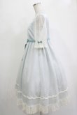 画像2: Melody BasKet / Snow Whiteドレス  サックス H-25-11-07-004-LO-OP-KB-ZH (2)
