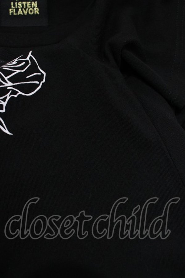 画像5: LISTEN FLAVOR / 黒薔薇の堕天使オープンショルダーレースアップワンピース  ブラック H-25-11-07-039-PU-TO-KB-ZT455 (5)