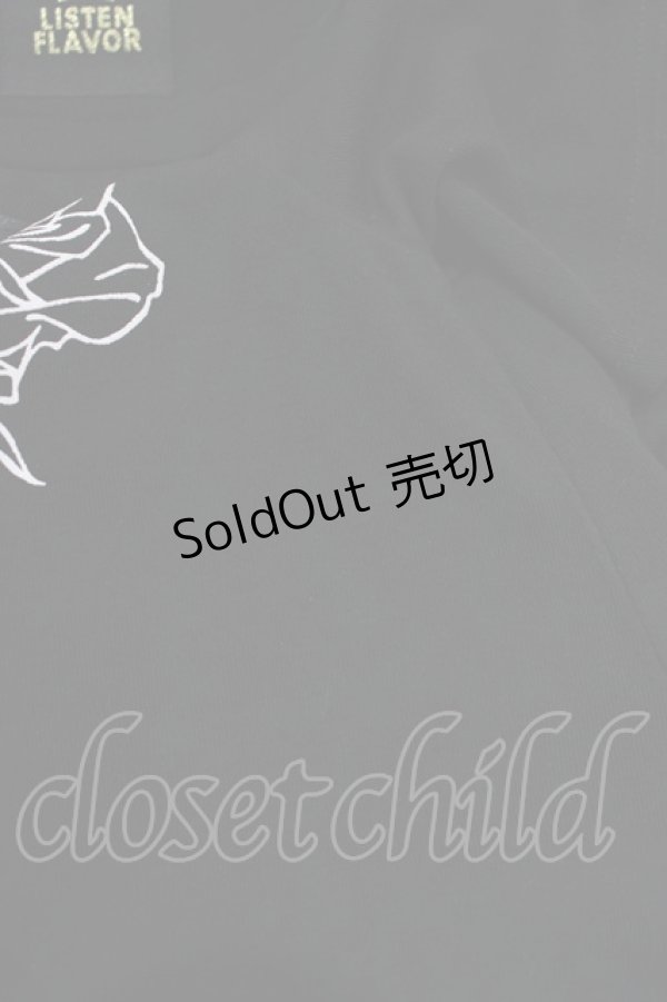 画像5: 【SALE】LISTEN FLAVOR / 黒薔薇の堕天使オープンショルダーレースアップワンピース  ブラック H-25-11-07-039-PU-TO-KB-ZT455 (5)