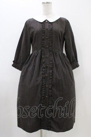 画像: mayla classic / Laprinp girls' schoolレジメンタルワンピース Free ブラウン H-25-11-07-1031-0-OP-NS-ZH