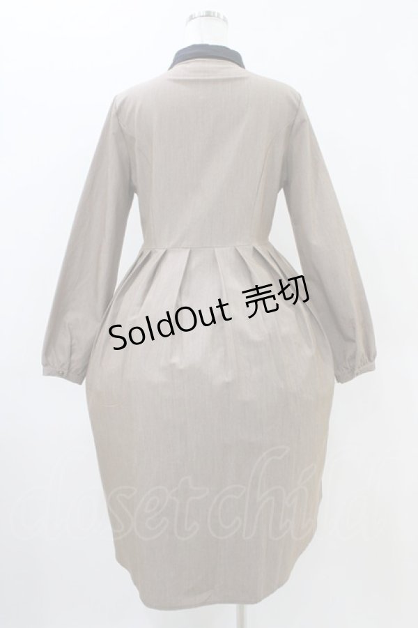 画像2: mayla classic / Ecole Rituel ワンピース Free ベージュ H-25-11-07-1032-0-OP-NS-ZH (2)