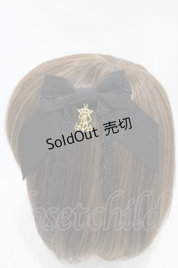 画像2: ALICE and the PIRATES / A/Pゆらゆらリボンコーム  ブラック H-25-11-07-1004-PA-ZA-NS-ZH (2)