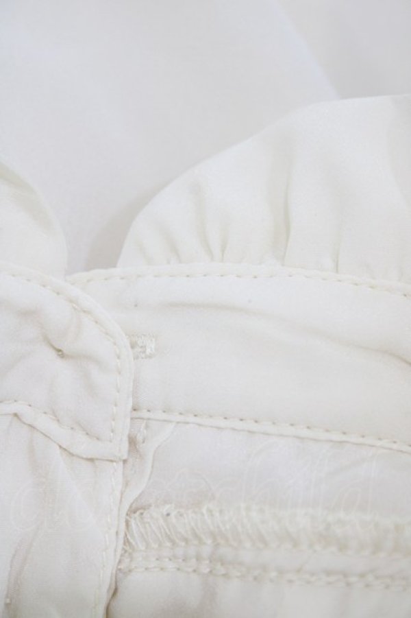 画像3: Innocent World / ハート釦スタンドカラーブラウス M 生成り H-25-11-07-1043-IW-BL-NS-ZH (3)