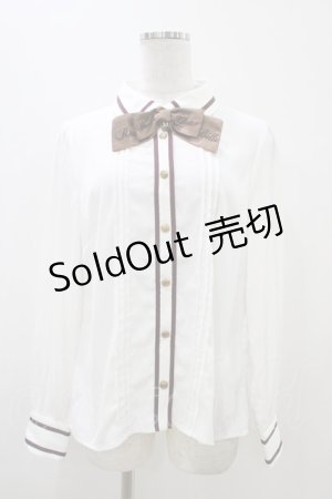 画像: Amavel / リバーシブルクロスタイブラウス Free オフ/ボルドー H-25-11-07-1047-CA-BL-NS-ZH