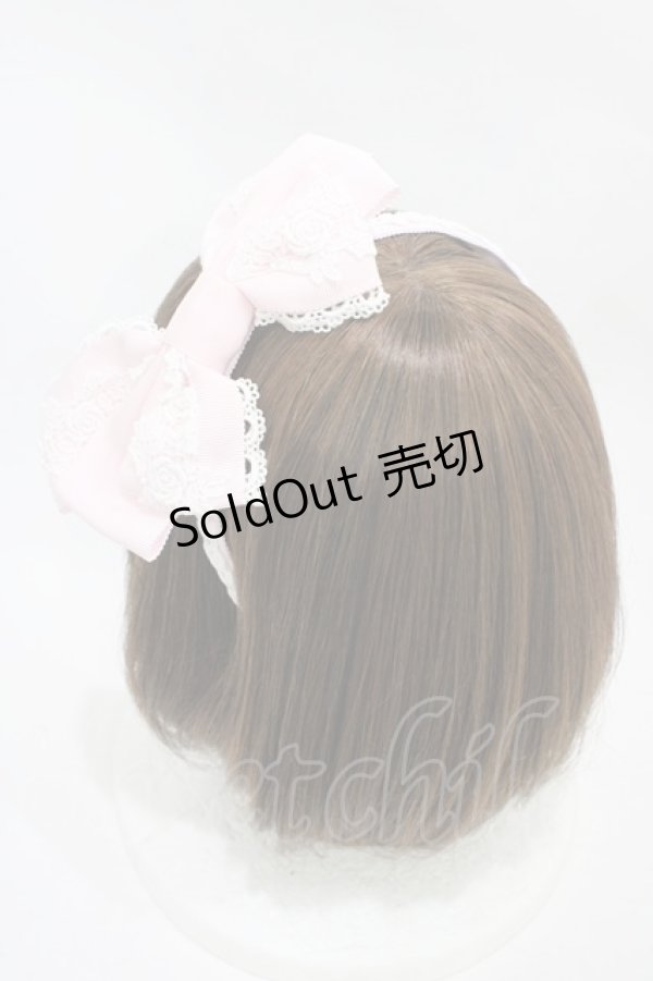 画像2: BABY,THE STARS SHINE BRIGHT / クラシックローズカチューシャ  ピンク H-25-11-07-1007-BA-AC-NS-ZH (2)