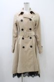 画像1: EATME / 2WAYロングフレアトレンチコート Free ベージュ H-25-11-07-1059-LO-CO-NS-ZH (1)