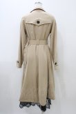 画像2: EATME / 2WAYロングフレアトレンチコート Free ベージュ H-25-11-07-1059-LO-CO-NS-ZH (2)