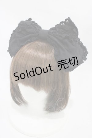 画像: BABY,THE STARS SHINE BRIGHT / リボンカチューシャ Free ブラック H-25-11-07-1008-BA-AC-NS-ZH