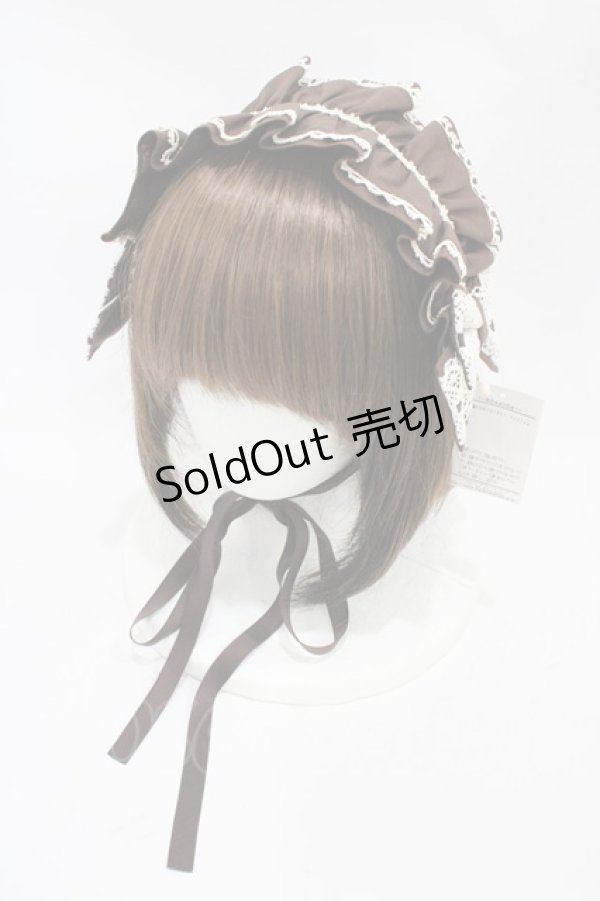 画像1: metamorphose / 木漏れ日のトロイメライ ヘッドドレス  ブラウン H-25-11-07-1012-ME-AC-NS-ZH (1)