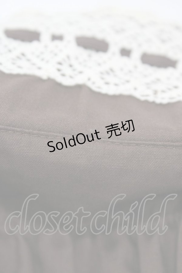 画像5: metamorphose / 木漏れ日のトロイメライ ケープ付き長袖ブラウス Free ブラウン H-25-11-07-1017-ME-BL-NS-ZH (5)