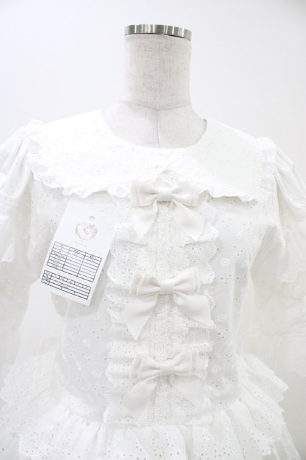 画像4: marcHenTica / 愛野えりコラボ・Arboralis Frill ワンピースセット  オフ H-25-11-07-1018-LO-OP-NS-ZH (4)