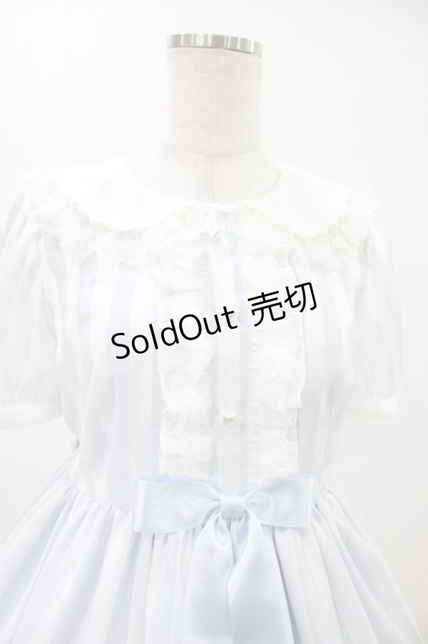 画像4: Angelic Pretty / Vintage Tulleワンピース Free サックス H-25-11-07-1019-AP-OP-NS-ZH (4)