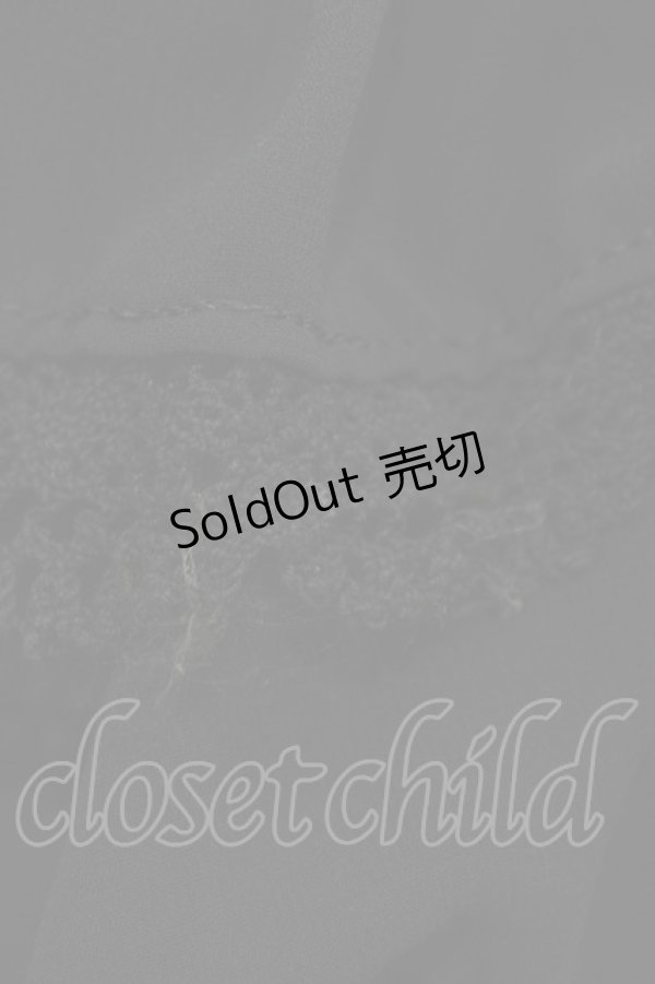 画像7: BABY,THE STARS SHINE BRIGHT / トリアノンシフォンワンピース Free ブラック H-25-11-07-1020-BA-OP-NS-ZH (7)