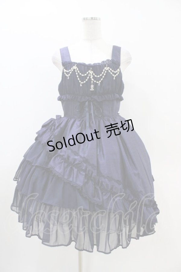 ALICE and the PIRATES / ギャザーシフォンジャンパースカート Free